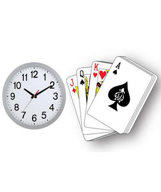 Watch Playing Cards Device